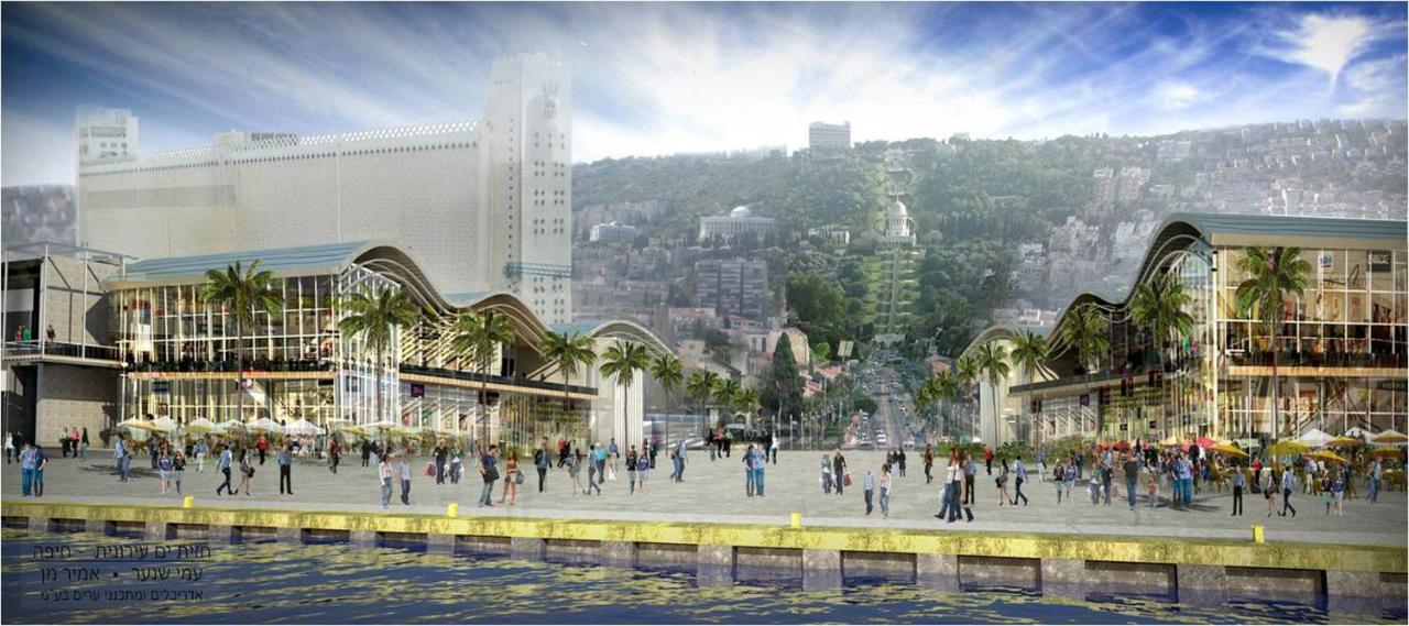 יחידות אירוח נוף המפרץ Διαμέρισμα Χάιφα Εξωτερικό φωτογραφία